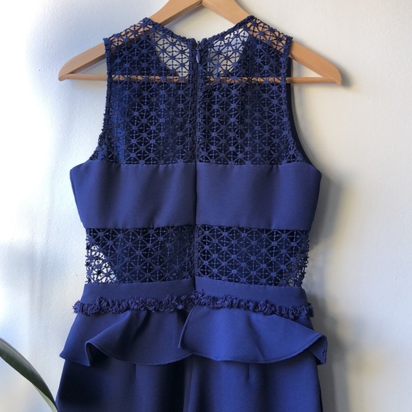 Adelyn Rae Royal Blue Jumpsuit - Picture 2 of 5